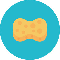 Sponge icon vector image. Can be used for Spa.