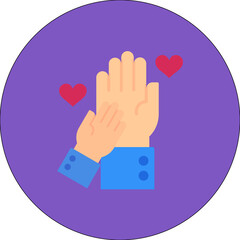 Help Children icon vector image. Can be used for Donations.