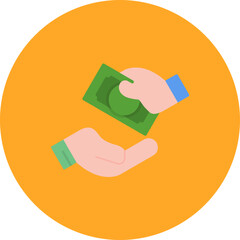 Cash Payment icon vector image. Can be used for Food Delivery.