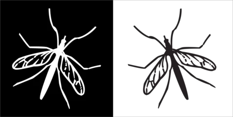 Foto op Plexiglas Illustration vector graphics of insect icon © Sempulur