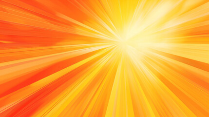 A dynamic photo showcasing an orange and yellow background with a burst of bright light.
