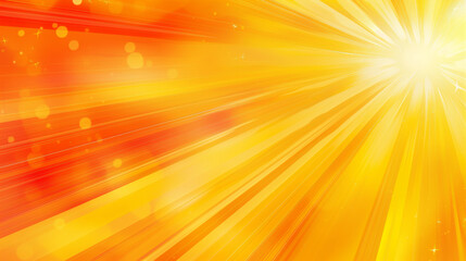 Obraz premium A dynamic photo showcasing an orange and yellow background with a burst of bright light.