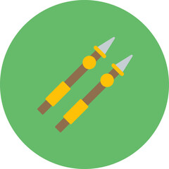 Spears icon vector image. Can be used for Ancient Civilization.