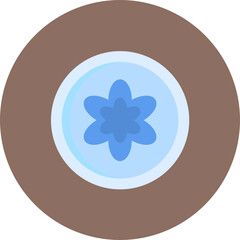 Old Plate icon vector image. Can be used for Ancient Civilization.