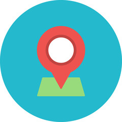 Location icon vector image. Can be used for Map and Navigation.
