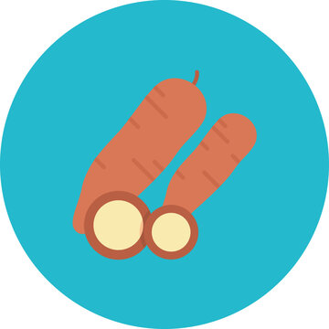 Yucca icon vector image. Can be used for World Cuisine.