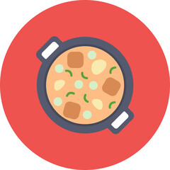 Goulash icon vector image. Can be used for World Cuisine.