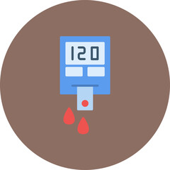 Diabetes icon vector image. Can be used for Medicine.