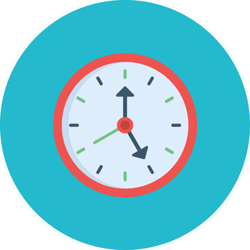 Time icon vector image. Can be used for Soccer.