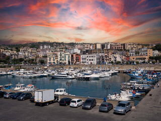 Port of Naples (Italian Porto di Napoli) Travel Italy