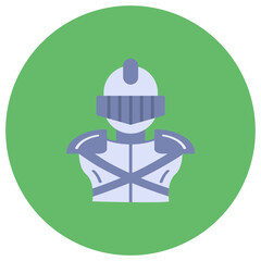 Knight icon vector image. Can be used for Children Toys.