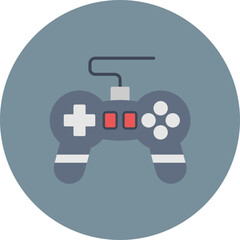 Obraz premium Gamepad icon vector image. Can be used for Electronic Devices.