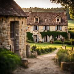 Fototapeta na wymiar Rural French Farmhouse