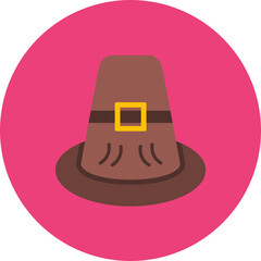Autumn Hat icon vector image. Can be used for Autumn.