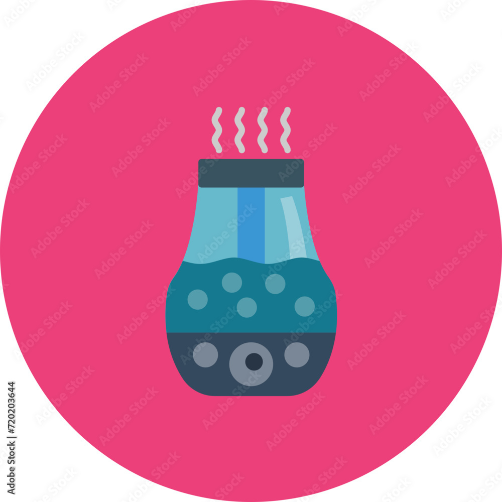 Poster humidifier icon vector image. can be used for smart home.