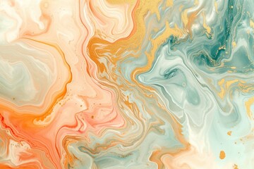 leant abstract marbling effect with warm and cool tones. luxurious texture for spa décor, mindfulness apps, and creative backgrounds
