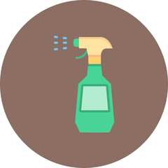 Cleaning Spray icon vector image. Can be used for Hygiene Routine.