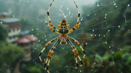 Chongqing mountain ecological fishing spider