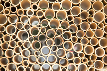 engineering and aesthetics of woven bamboo