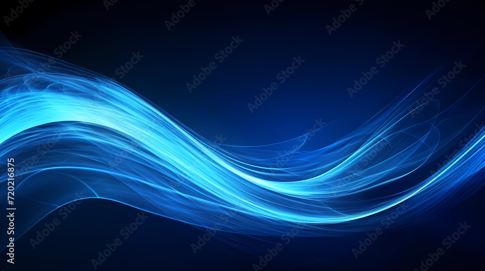Poster glowing shiny line effect vector background, technology line background and light effect, 3d renderi