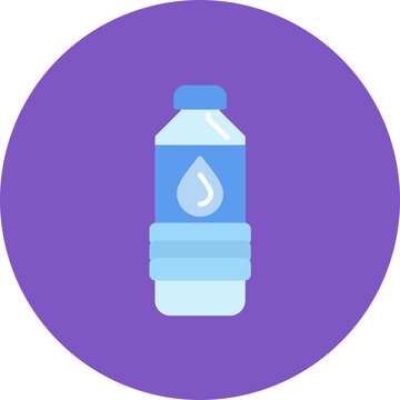 Water Bottle icon vector image. Can be used for Sports.