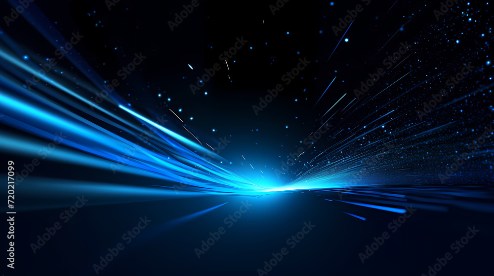 Poster glowing shiny line effect vector background, technology line background and light effect, 3d renderi