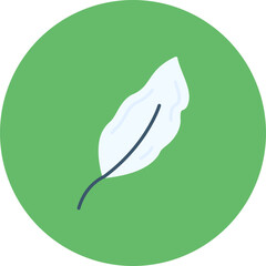 Feather icon vector image. Can be used for Wild West.