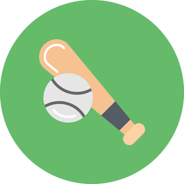 Baseball icon vector image. Can be used for Sports.