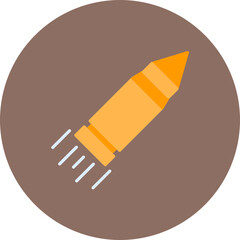 Bullet icon vector image. Can be used for Wild West.