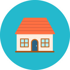 Europe House icon vector image. Can be used for Type of Houses.