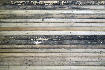 background of weathered wood filled with charming wooden products