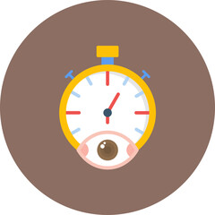 Time Tracking icon vector image. Can be used for Productivity.