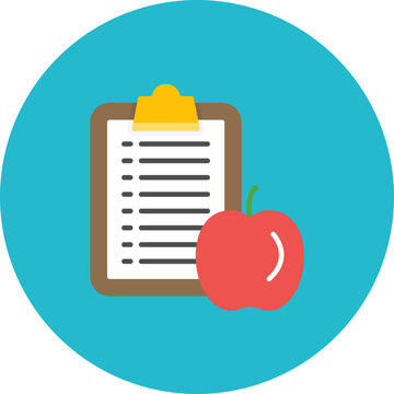 Diet icon vector image. Can be used for Productivity.