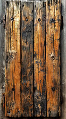 Dark old wooden background, texture boards, top view.