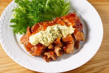 チキン南蛮とタルタルソース