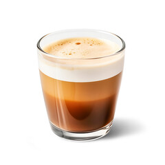 Coffee cup isolated on white background. Generative Ai.