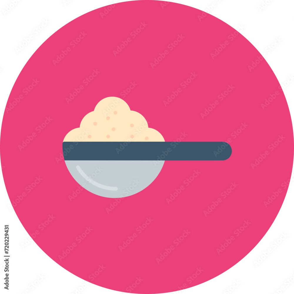 Poster measuring spoons icon vector image. can be used for bakery.