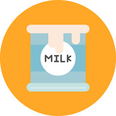 Condensed Milk icon vector image. Can be used for Bakery.