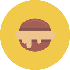 Macaron icon vector image. Can be used for Bakery.
