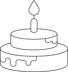 Birthday Cake Icon
