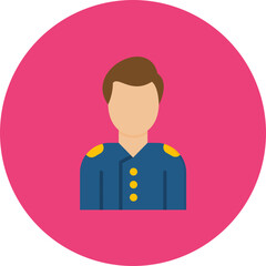 Concierge icon vector image. Can be used for Hotel Management.