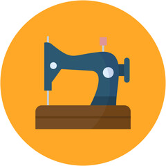 Sewing Machine icon vector image. Can be used for Fashion.