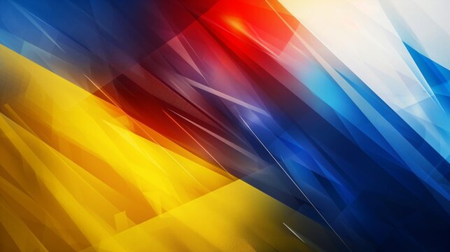 Abstract bright background in the style of sports games, cover for the Olympic Games, modern colorful background for the international sports games