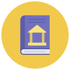 History icon vector image. Can be used for Education.