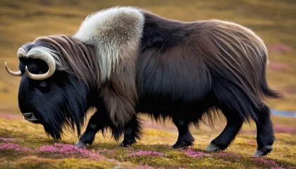 Foto op Canvas buffalo in the field © SM