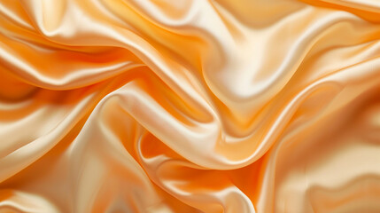 Orange plus neutrals silk background