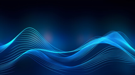 Abstract background of future network technology and network connections