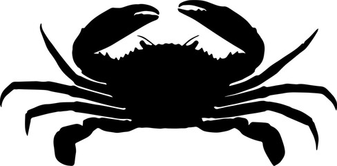 Illustration of crab isolated on white background of vector