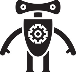 Robot Character Icon
