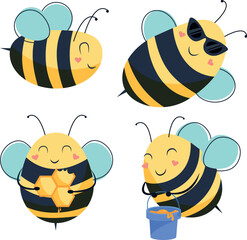 bee and bees collection